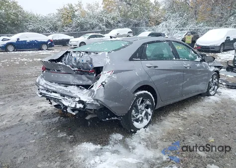 2025 Hyundai Elantra Hybrid Sel Sport из США, поврежденный, VIN KMHLM4DJ7SU168902